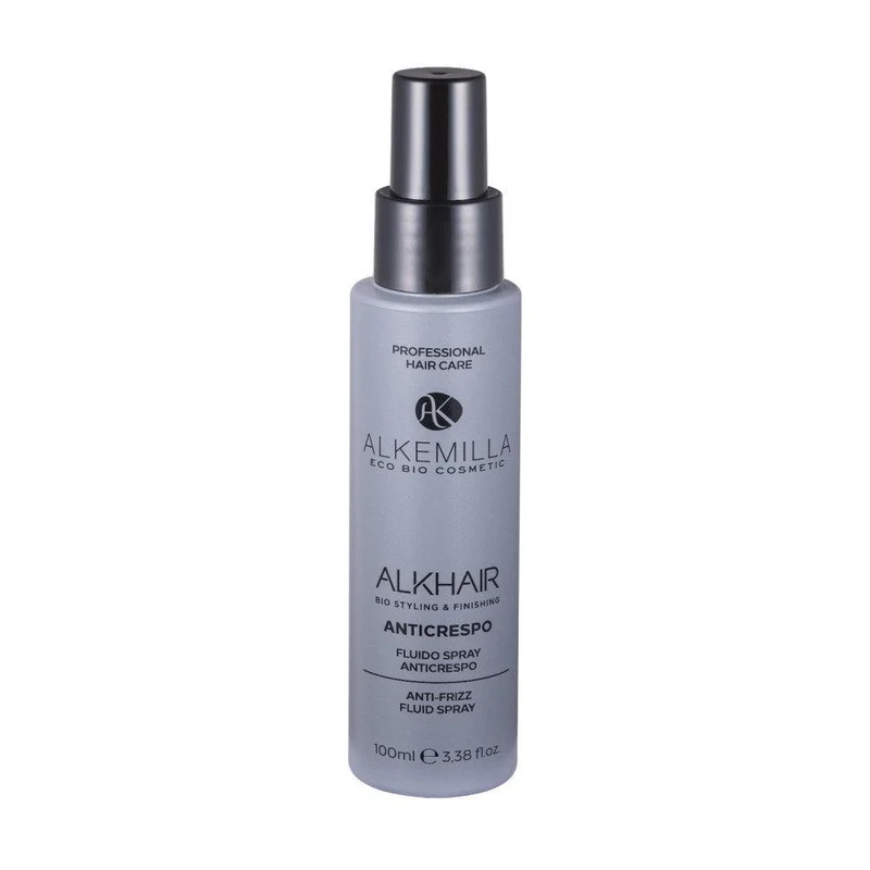 Fluido spray anticrespo ai semi di lino Alkhair, 100 ml - Alkemilla