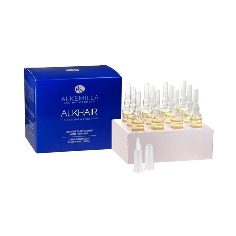 Lozione purificante antiforfora Alkhair, 12 pz - Alkemilla