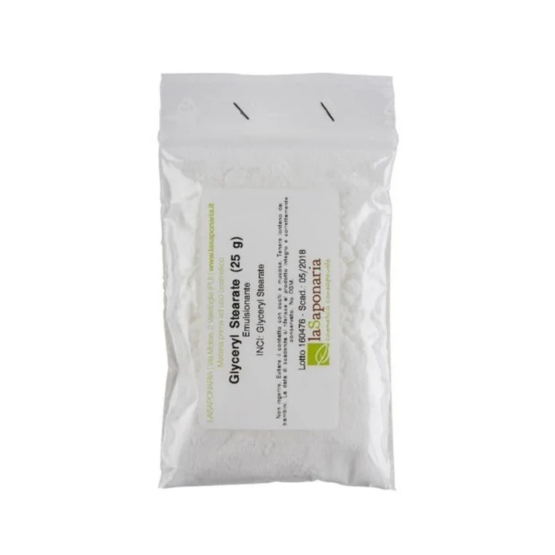 Stearato di glicerolo emulsionante, 25 g - La Saponaria