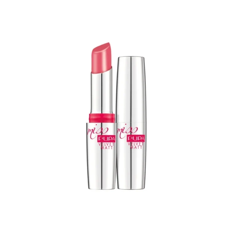 Pupa - Miss Velvet Matt - Rossetto Matt A Lunga Tenuta - Long-Lasting Matt Lip Colour - Rouge À Lèvres Mat À Longue Tenue