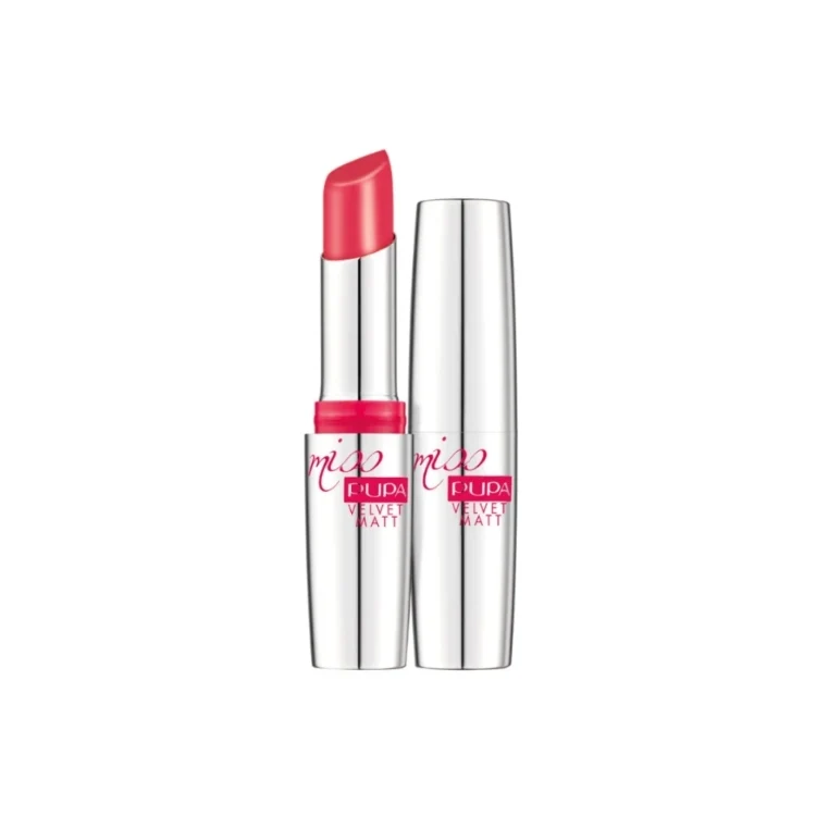 Pupa - Miss Velvet Matt - Rossetto Matt A Lunga Tenuta - Long-Lasting Matt Lip Colour - Rouge À Lèvres Mat À Longue Tenue