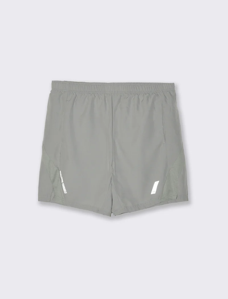 Shorts da allenamento in tessuto tecnico leggero da uomo - Verde