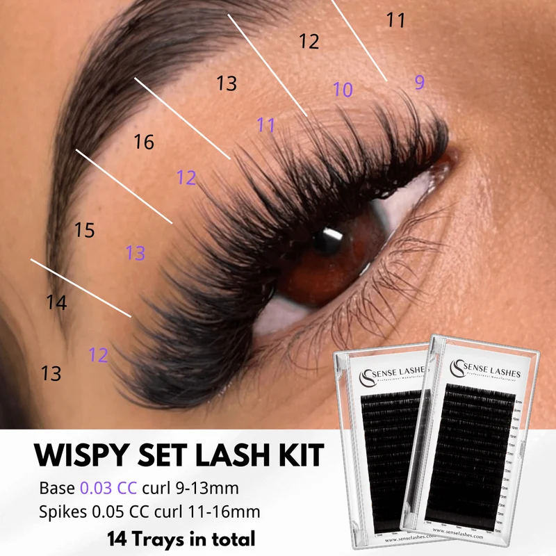 Wispy Volume Lash Kit for Lash Artists
