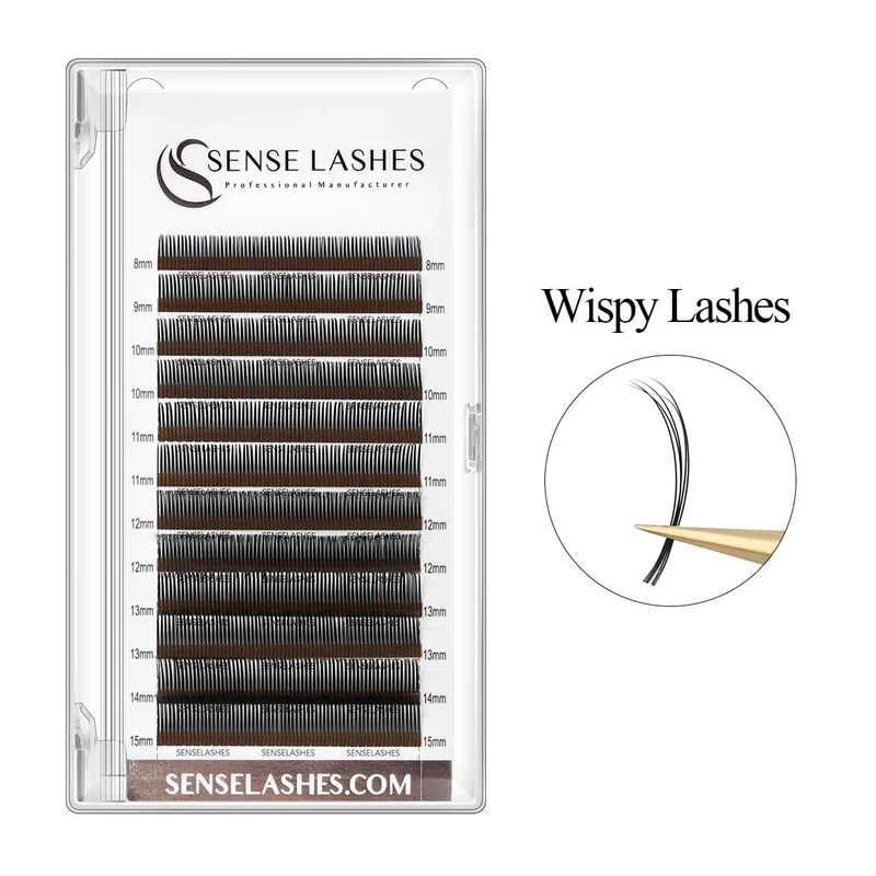 0.07mm Cashmere Volume Wispy Eyelash Extensions