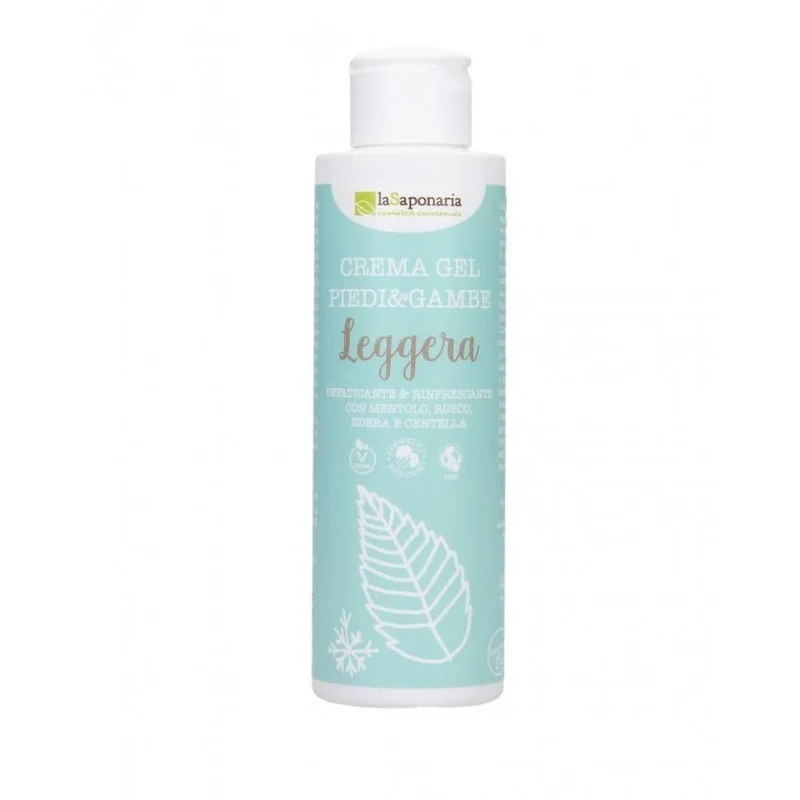 Leggera crema gel piedi e gambe, 150 ml - La Saponaria
