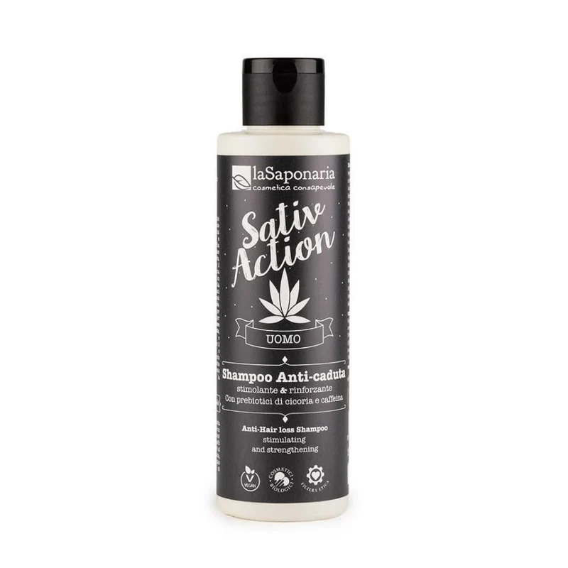 Sativ Action shampoo anti-caduta, 150 ml - La Saponaria