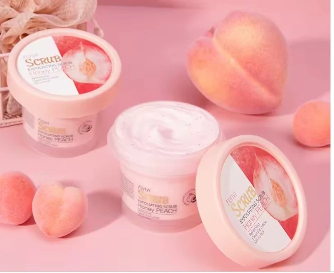 Fenyi Honey Peach Exfoliating Scrub