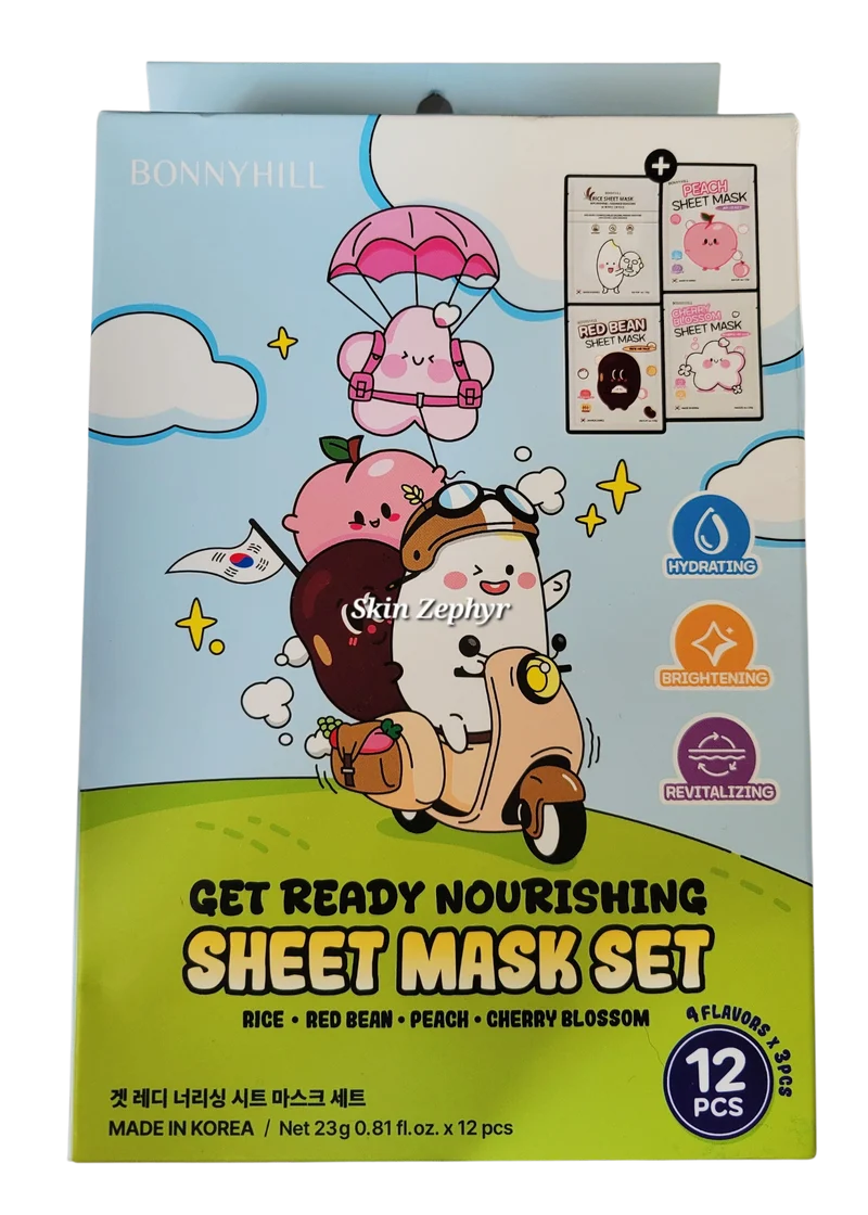 Bonnyhill Get Ready Nourishing Sheet Mask Set