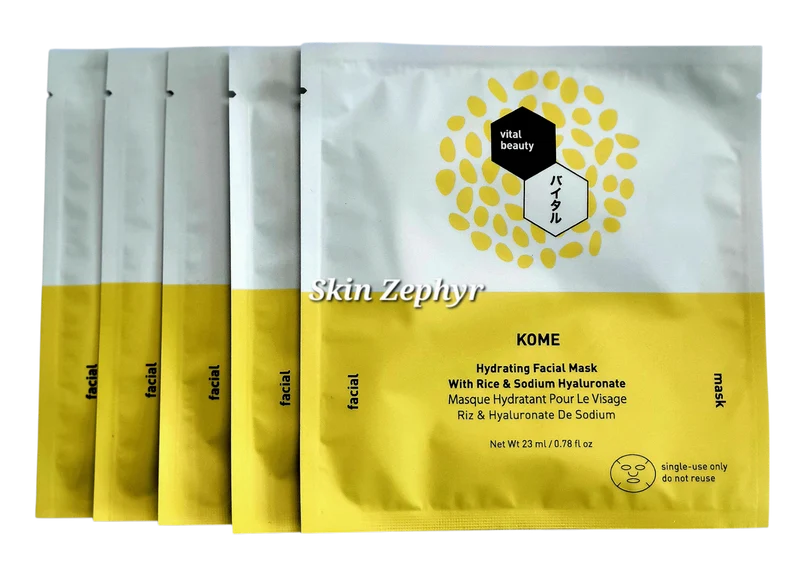 Vital Beauty Kome Hydrating Facial Masks