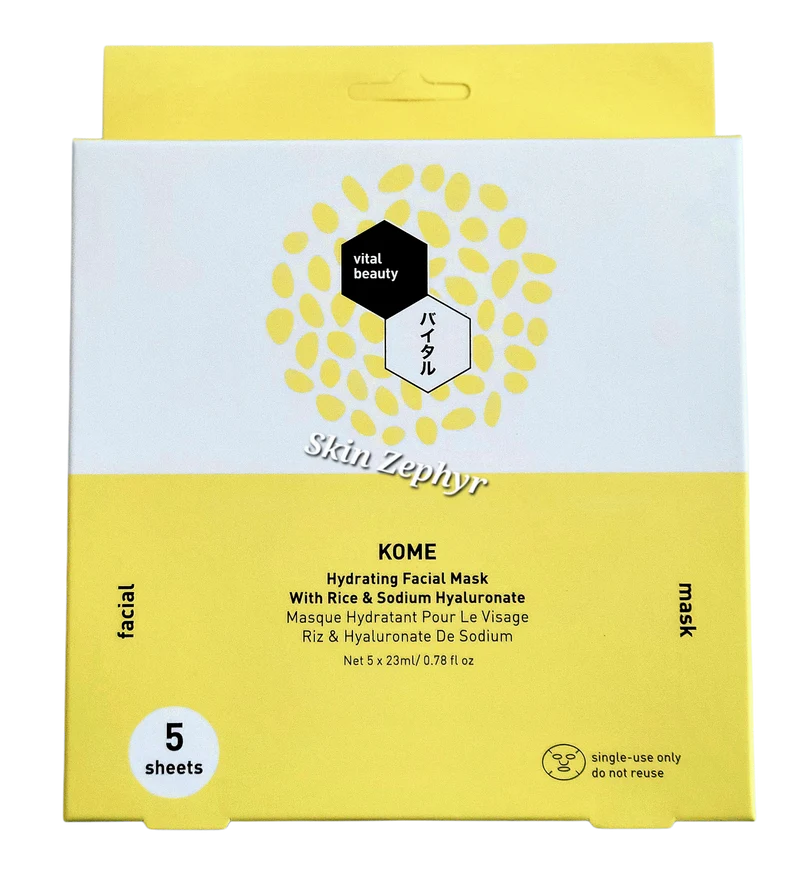Vital Beauty Kome Hydrating Facial Masks