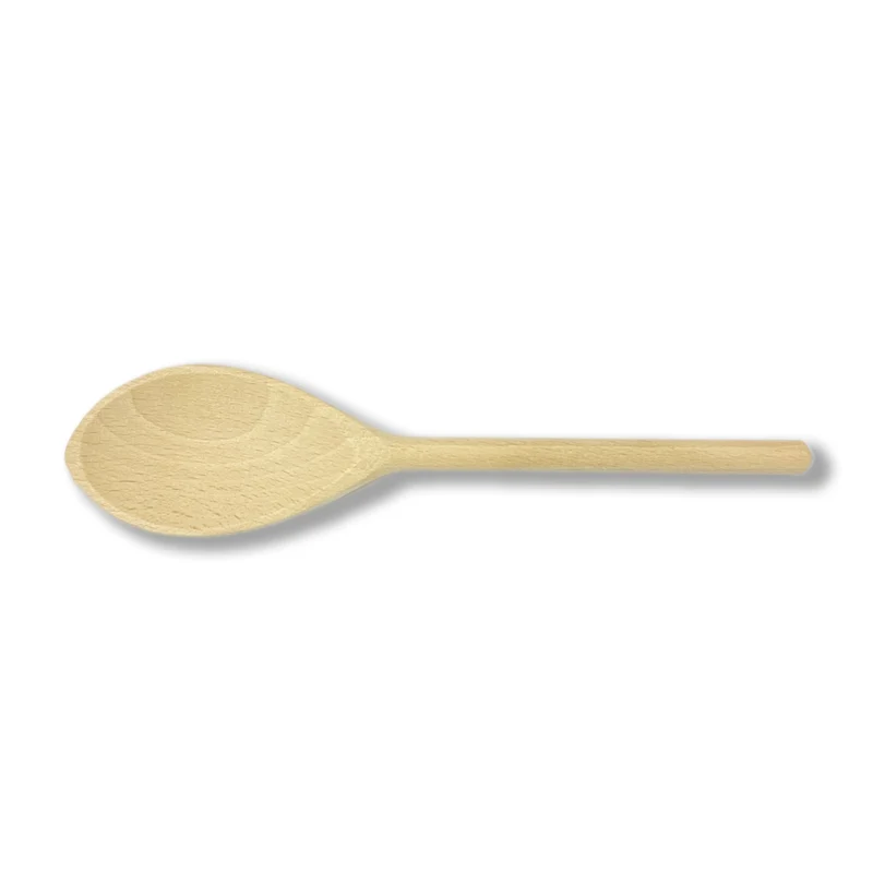 Spatola Stendi Cera a Cucchiaio in Legno - 20 Cm