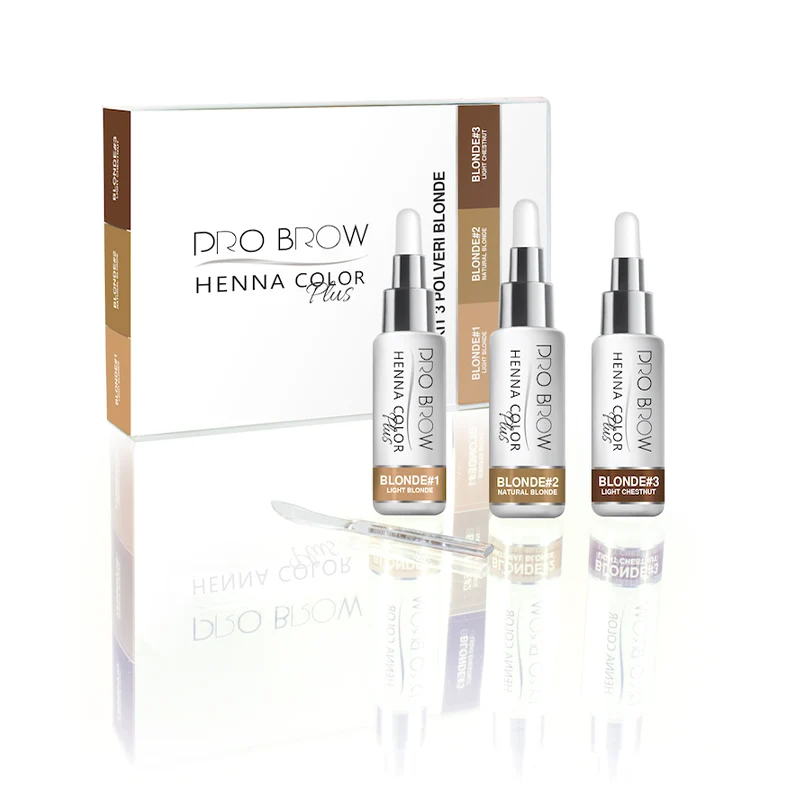 Kit Henna 3 Polveri Blonde