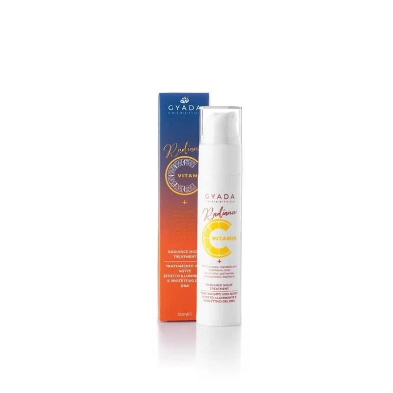 Trattamento viso notte illuminante Radiance, 50 ml - Gyada Cosmetics