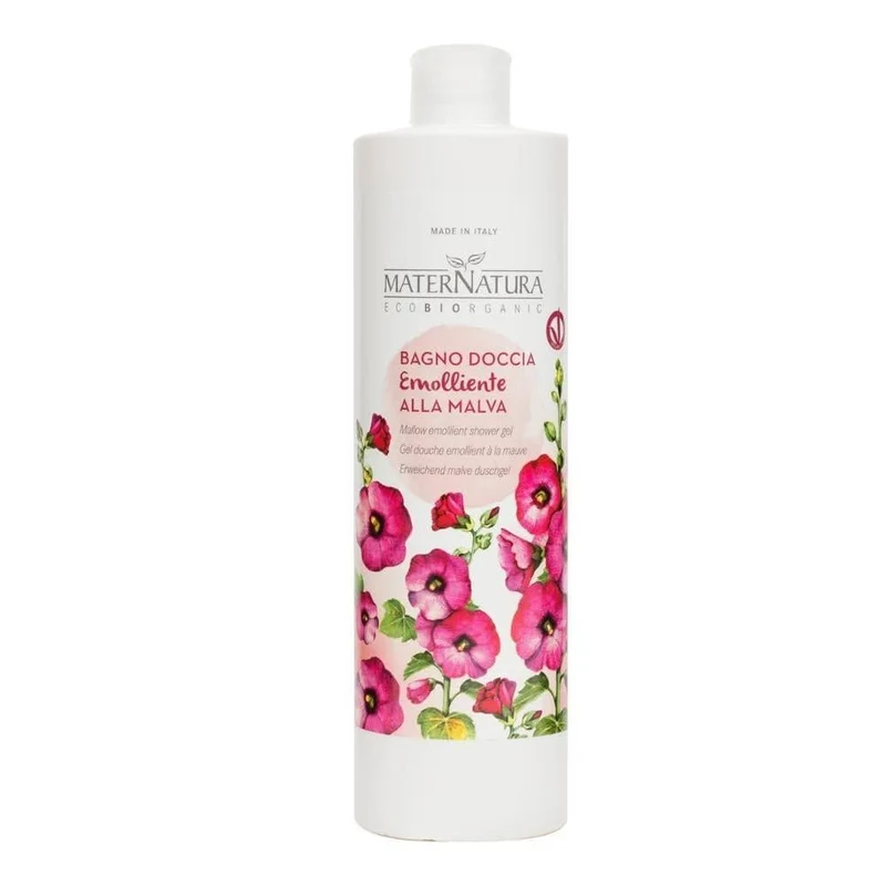 Bagnodoccia emolliente alla malva, 500 ml - Maternatura