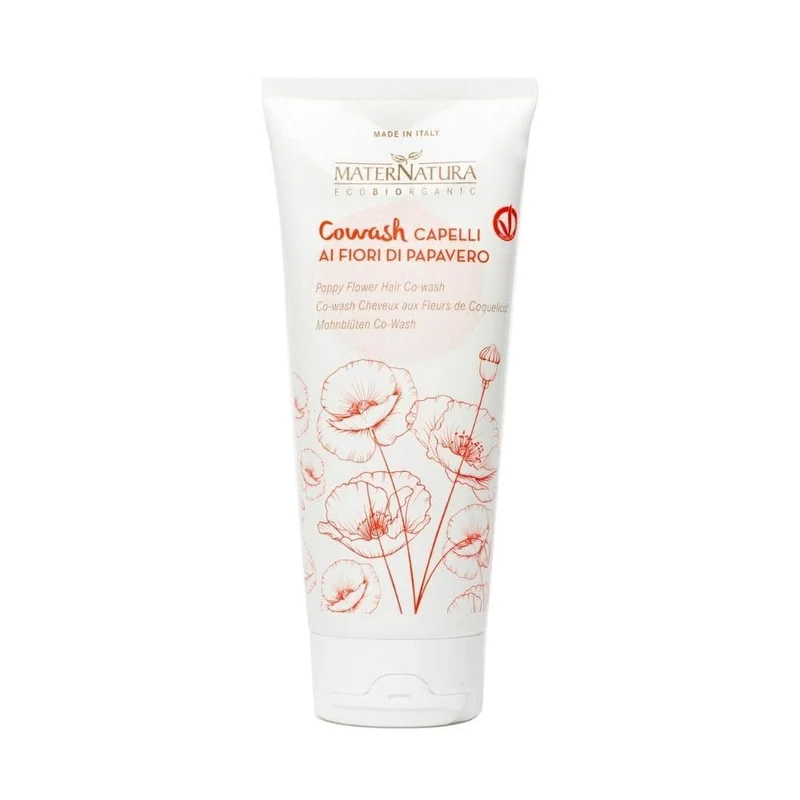 Cowash capelli ai fiori di papavero, 200 ml - Maternatura