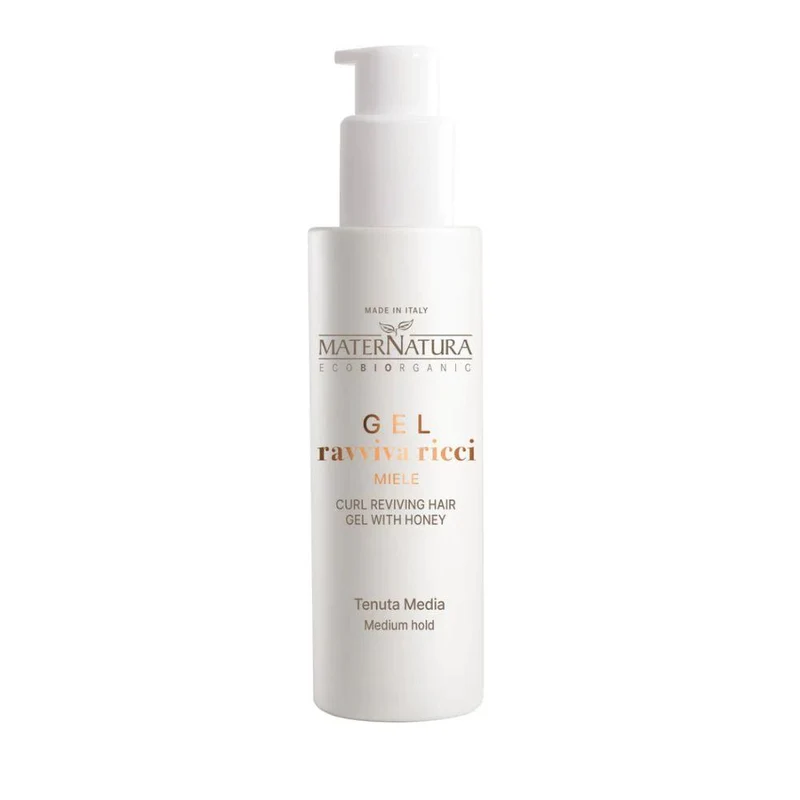 Gel capelli ravviva ricci con miele, 100 ml - Maternatura