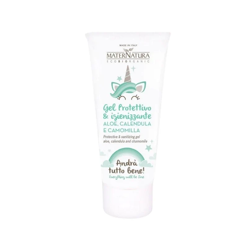 Gel protettivo e igienizzante con aloe, 100 ml - Maternatura