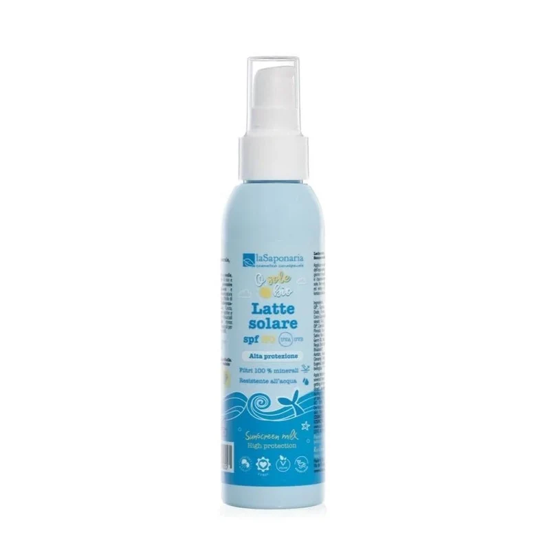 Latte solare spf 30 Osolebio, 125 ml - La Saponaria