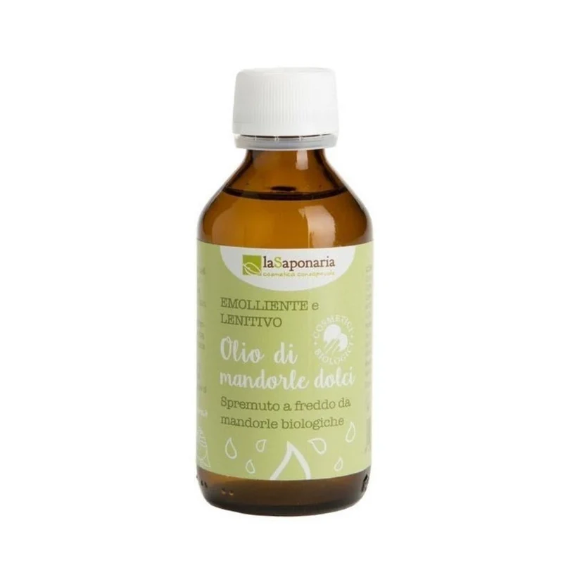 Olio di mandorle dolci, 100 ml - La Saponaria