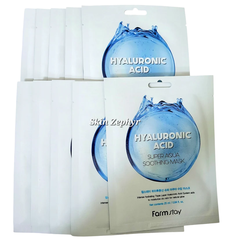 Farmstay Hyaluronic Acid Super Aqua Soothing Mask