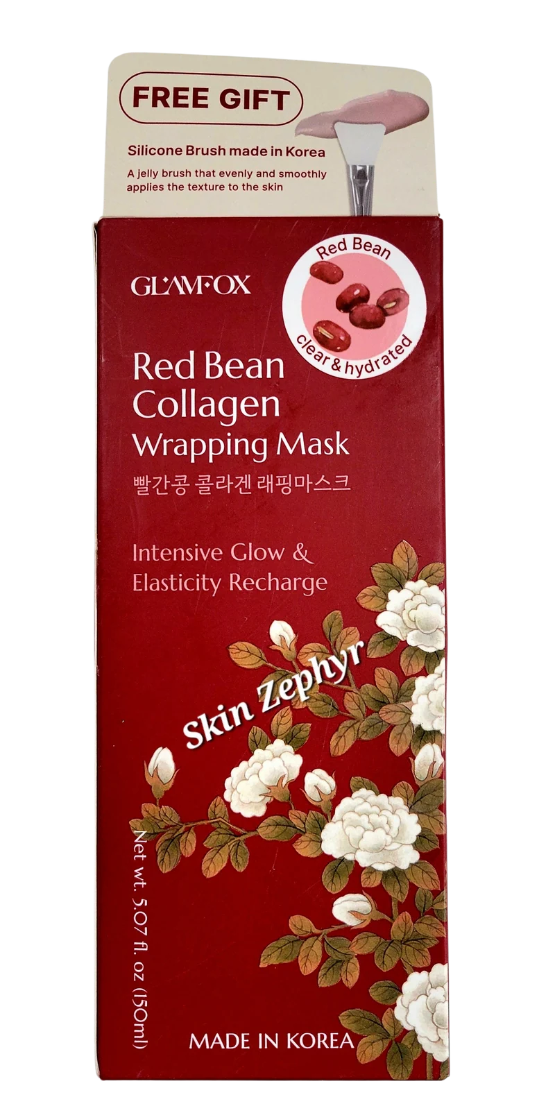 Glamfox Red Bean Collagen Wrapping Mask