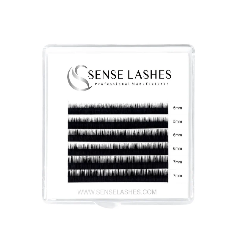 Individual Bottom Lash Extensions B Curl