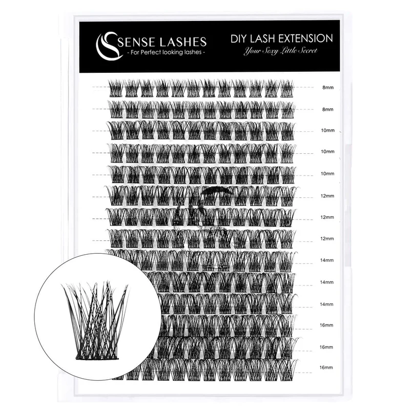 Volume-DIY Individual Clusters Lashes (168 Pcs)