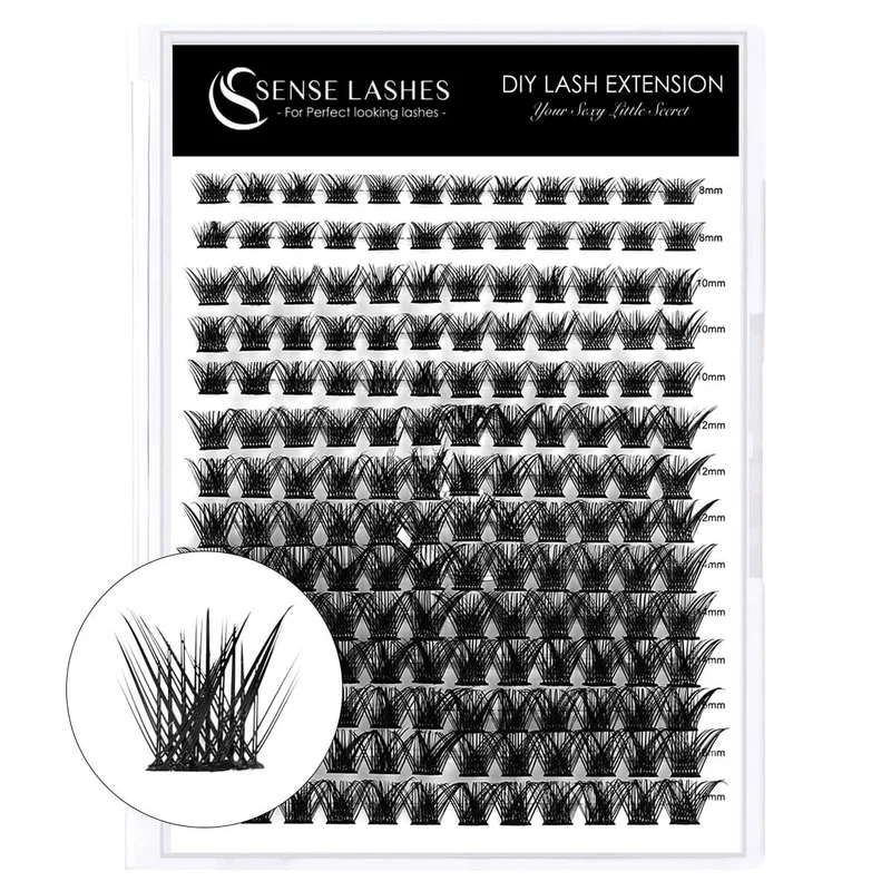 Classic-DIY Individual Clusters Lashes (168 Pcs)