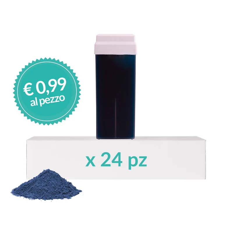 Cera in Cartuccia All'Azulene Ro.Ial - 24 Pz
