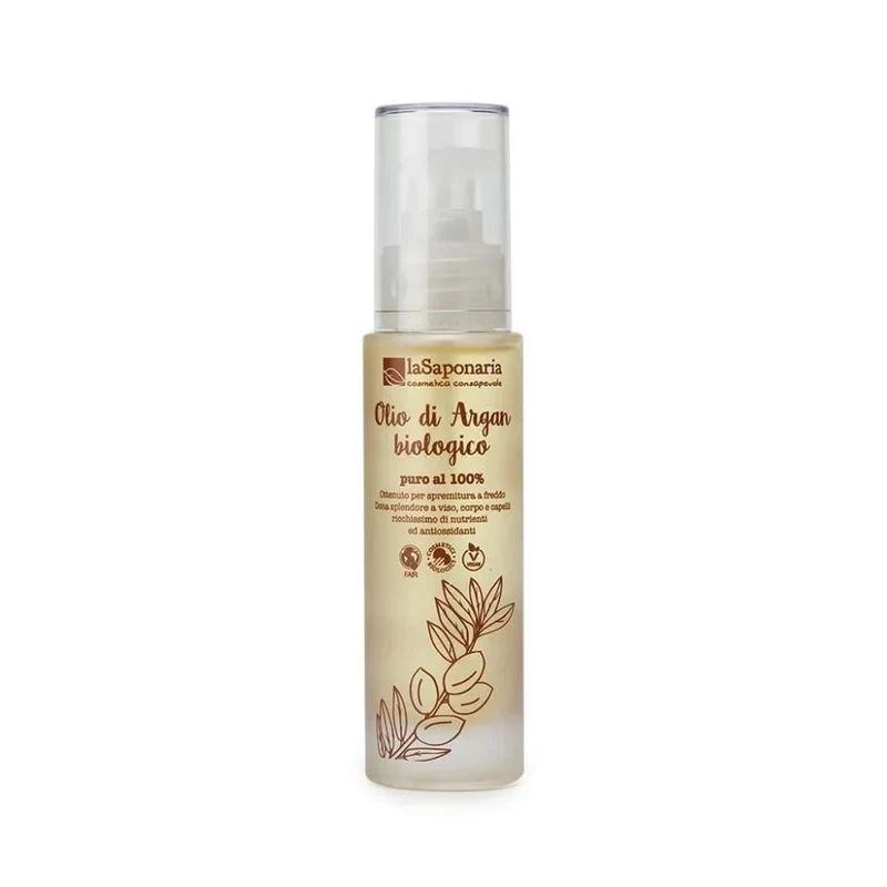 Olio di argan biologico, 50 ml - La Saponaria