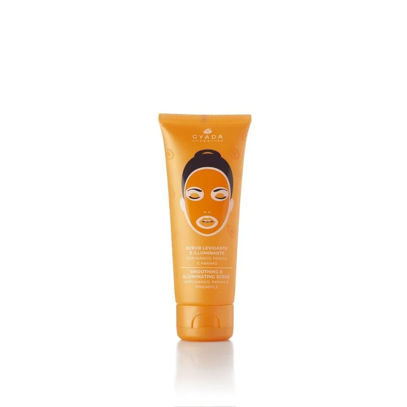 Scrub viso levigante e illuminante, 75 ml - Gyada Cosmetics