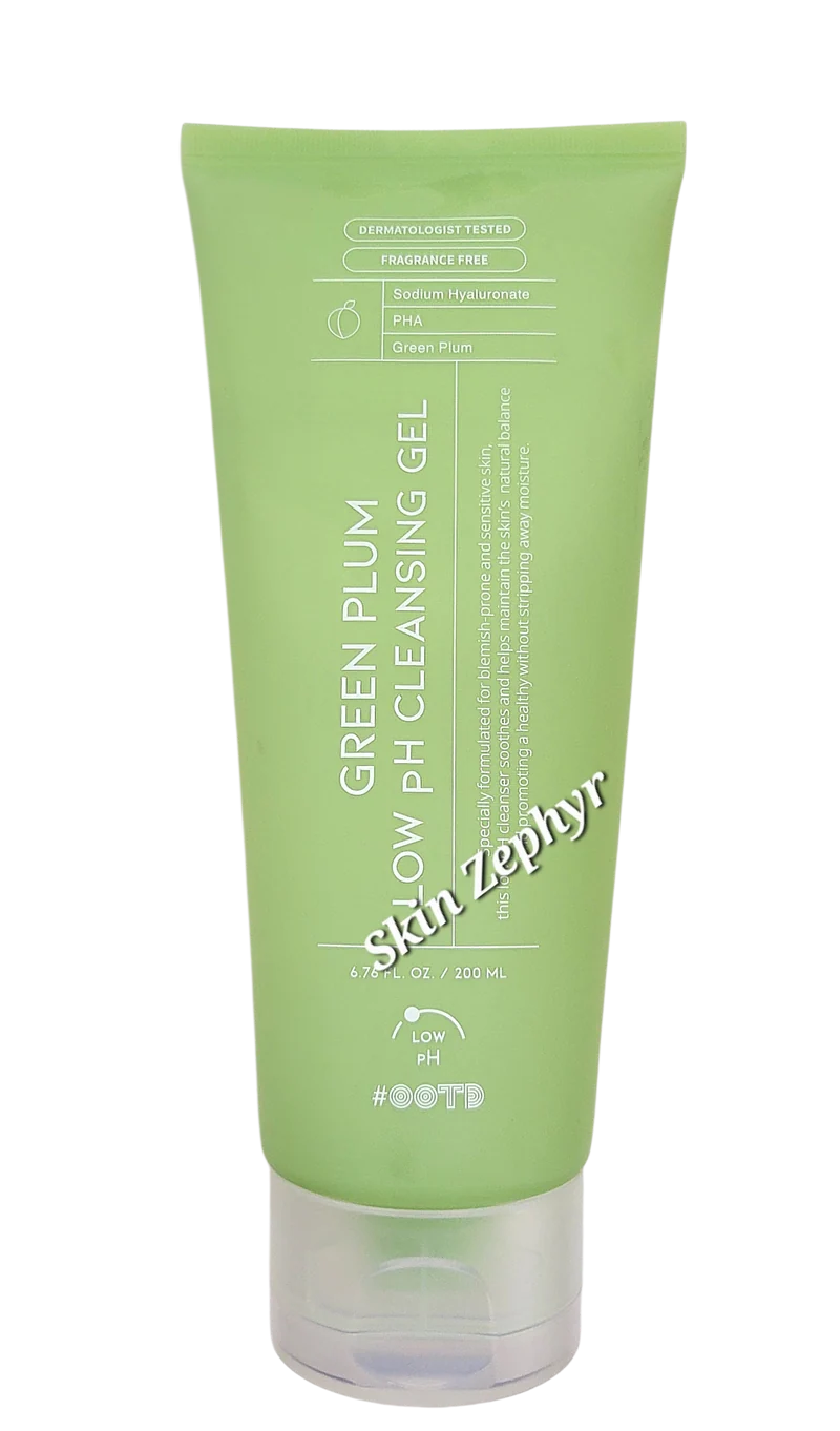 OOTD Green Plum Low pH Cleansing Gel