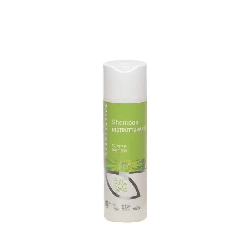 Shampoo ristrutturante alla canapa, 200 ml - Verdesativa