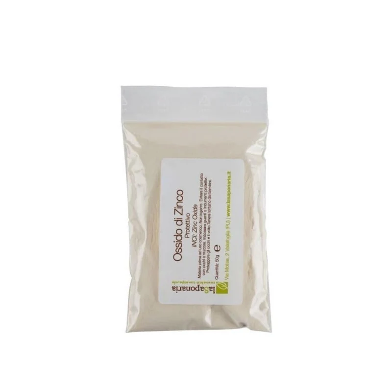 Ossido di zinco micronizzato, 50 gr - La Saponaria