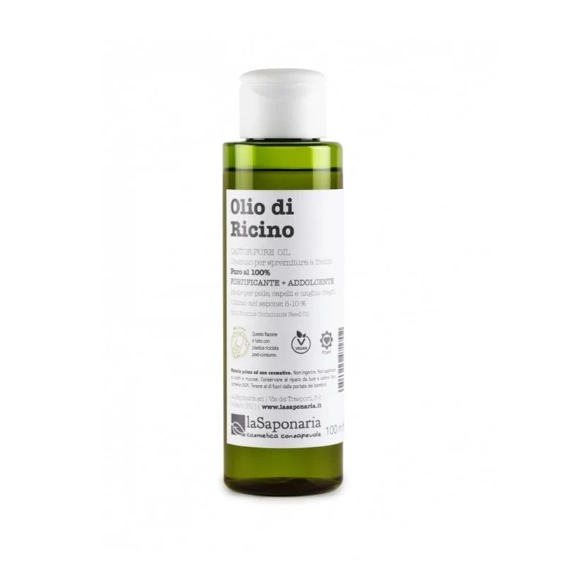 Olio di ricino, 100 ml - La Saponaria