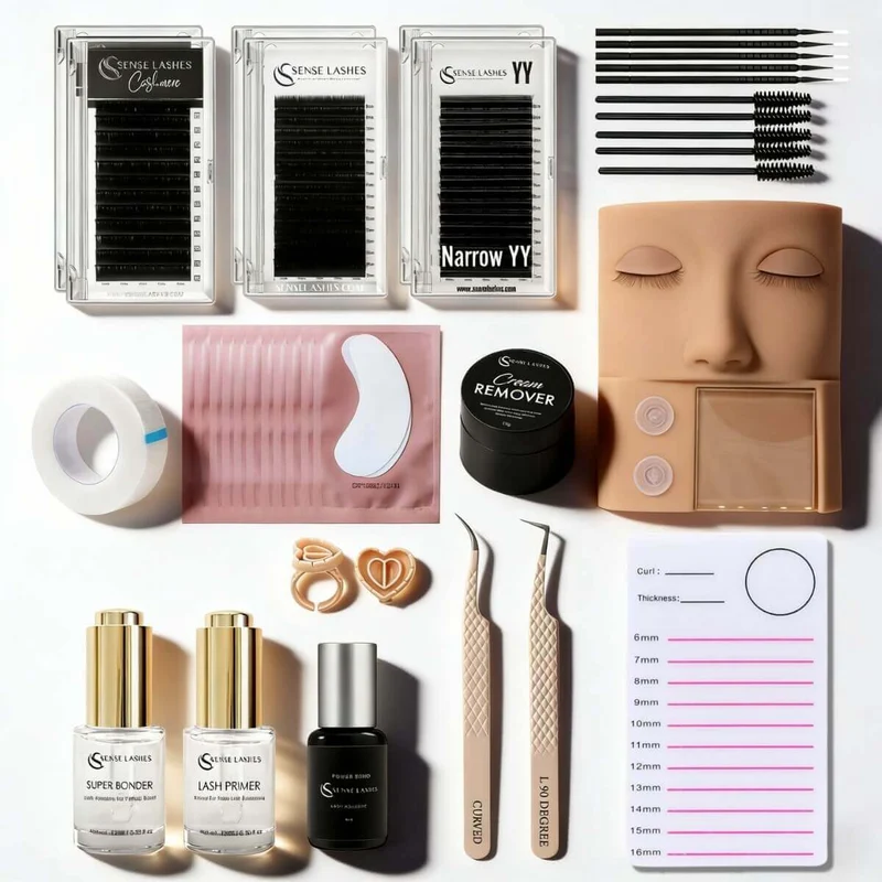 Eyelash Extension Practice Kit