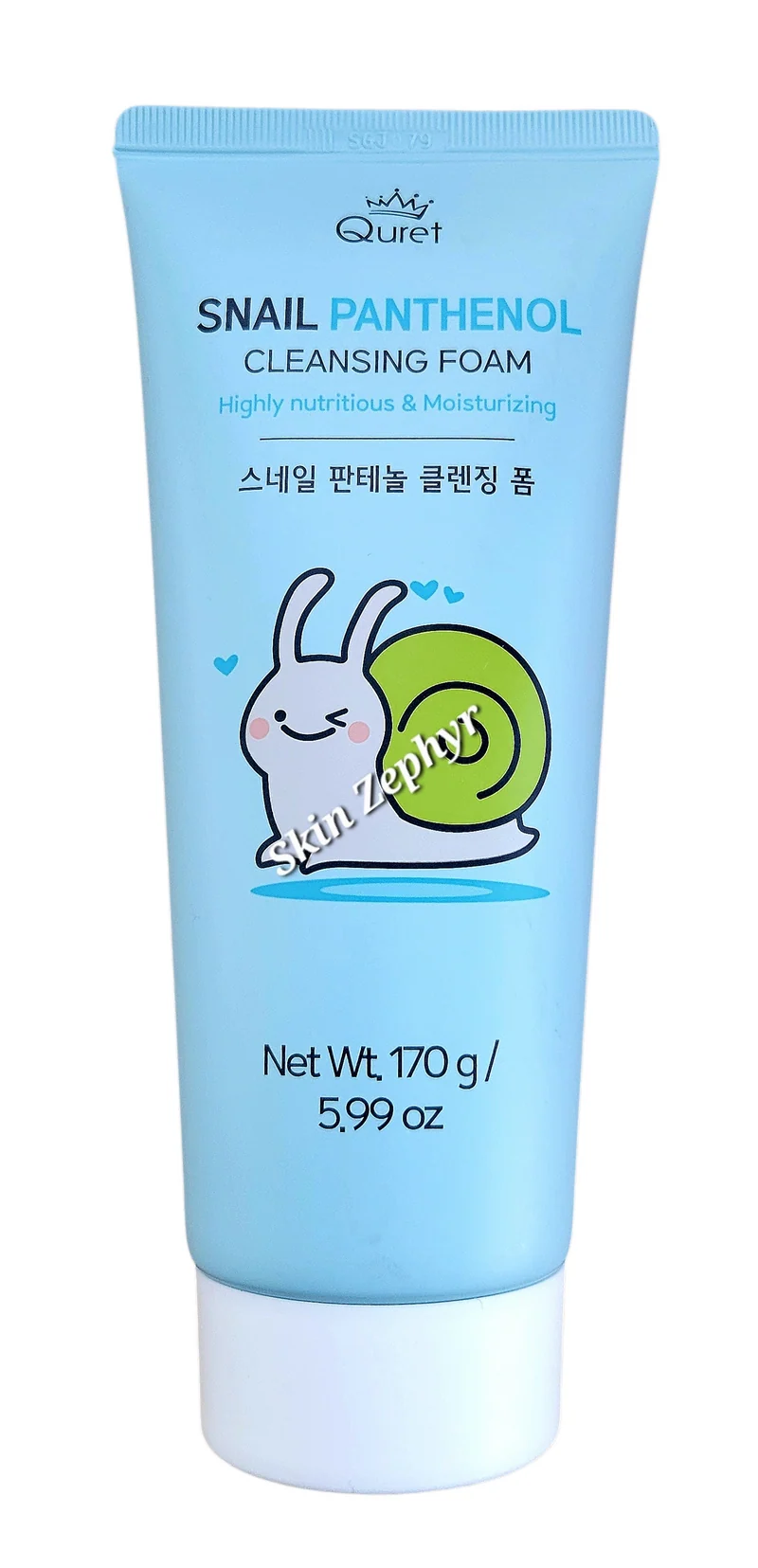 Quret Snail Panthenol Cleansing Foam