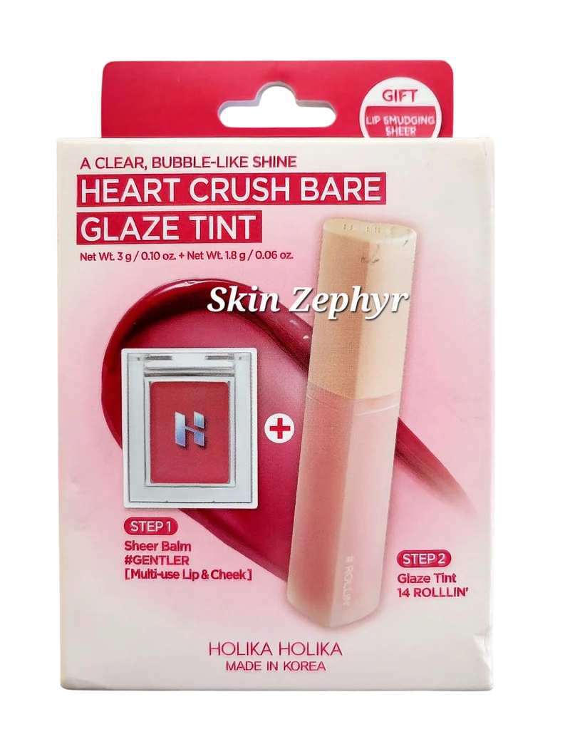 Holika Holika Heart Crush Bare Glaze Tint Gift Set