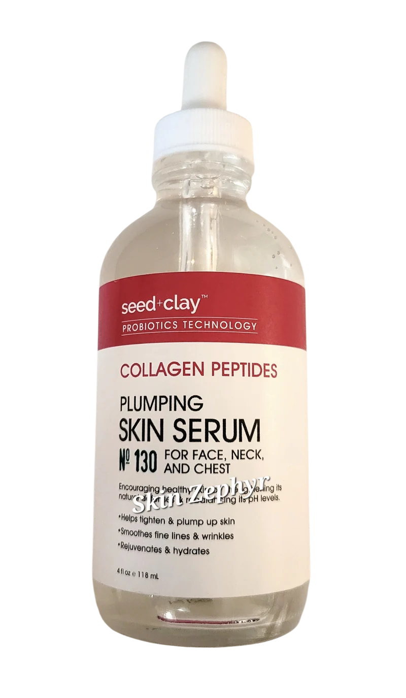 Seed and Clay Collagen Peptides Plumping Skin Serum No. 130