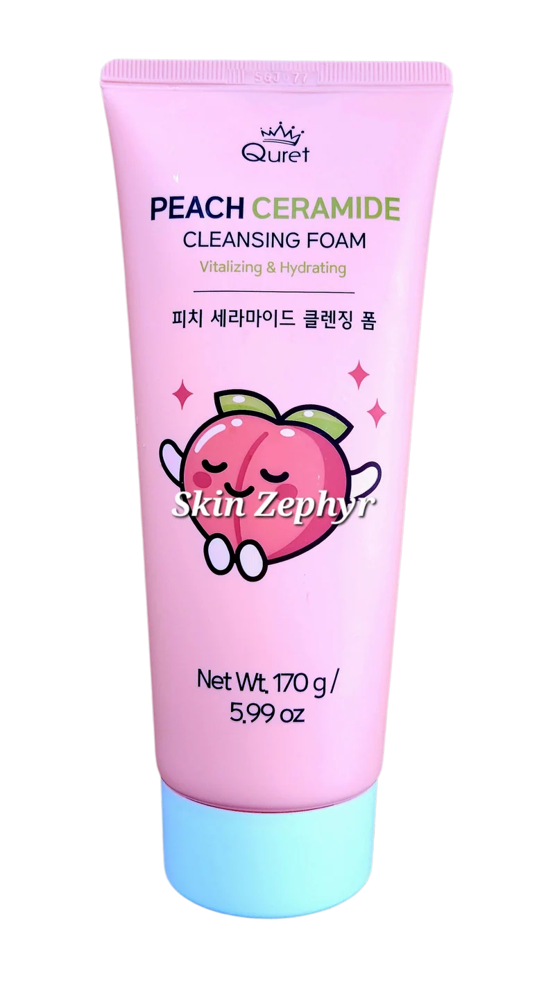 Quret Peach Ceramide Cleansing Foam
