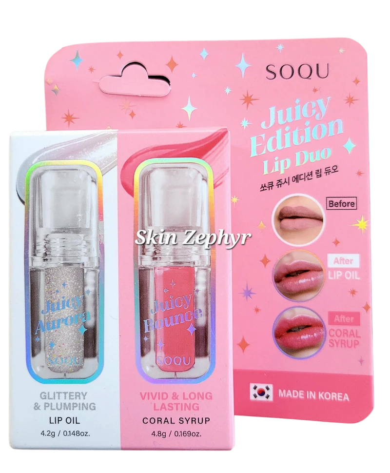 Soqu Juicy Bounce Tint Limited Edition Duo