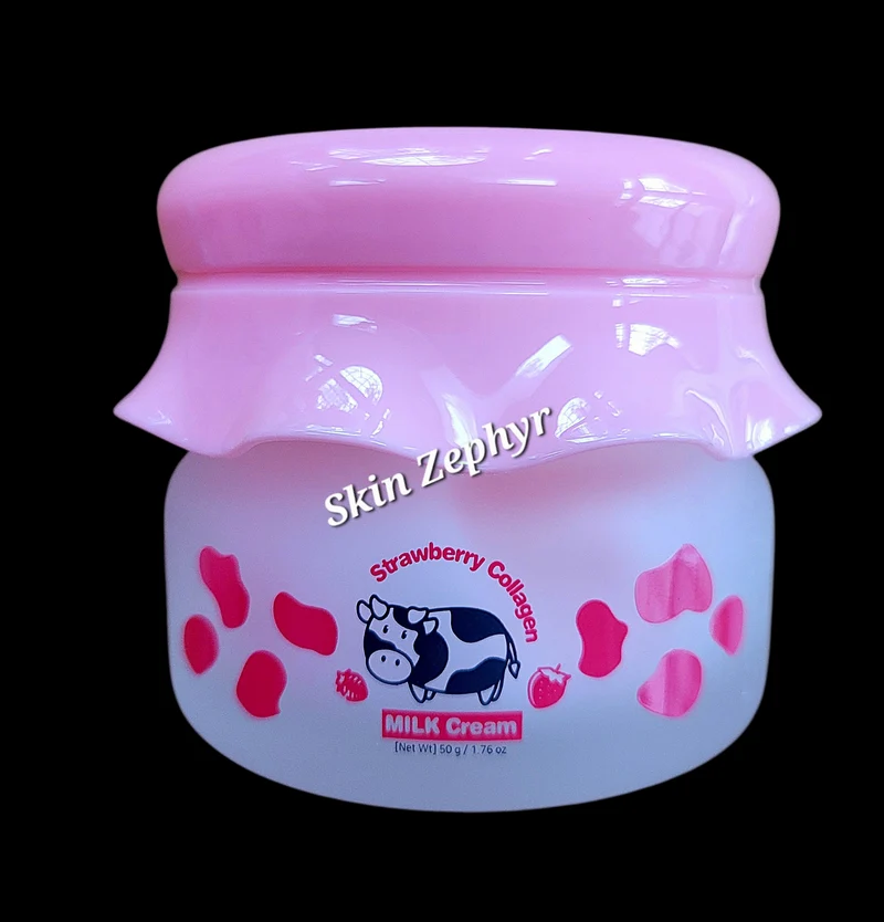 Quret Strawberry Collagen Milk Cream