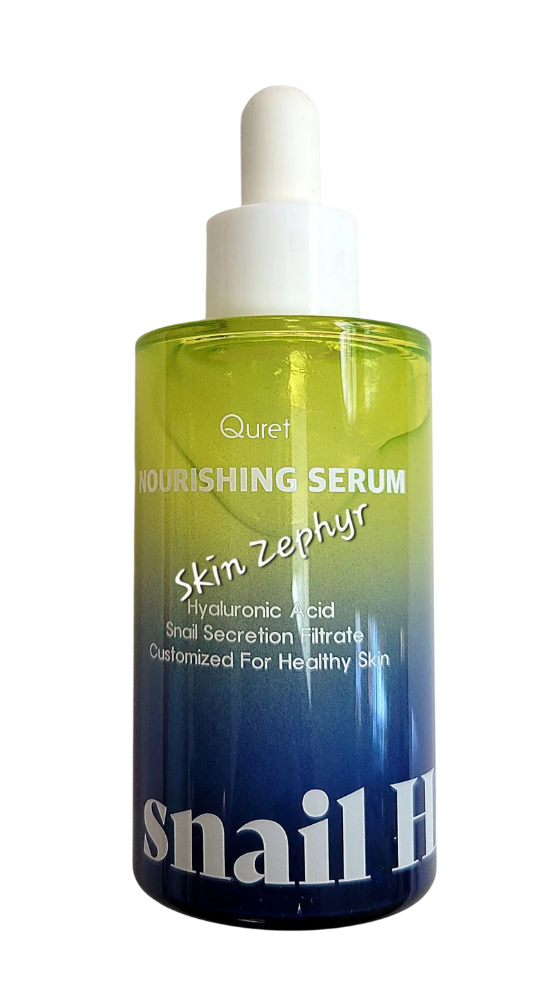 Quret Nourishing Serum with Snail and Hyaluronic Acid (Bonus Size)