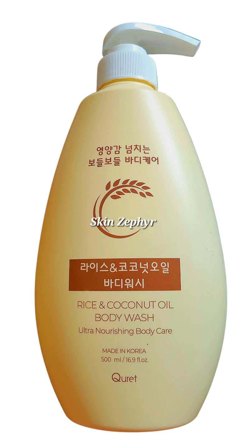 Quret Rice & Coconut Oil Body Wash