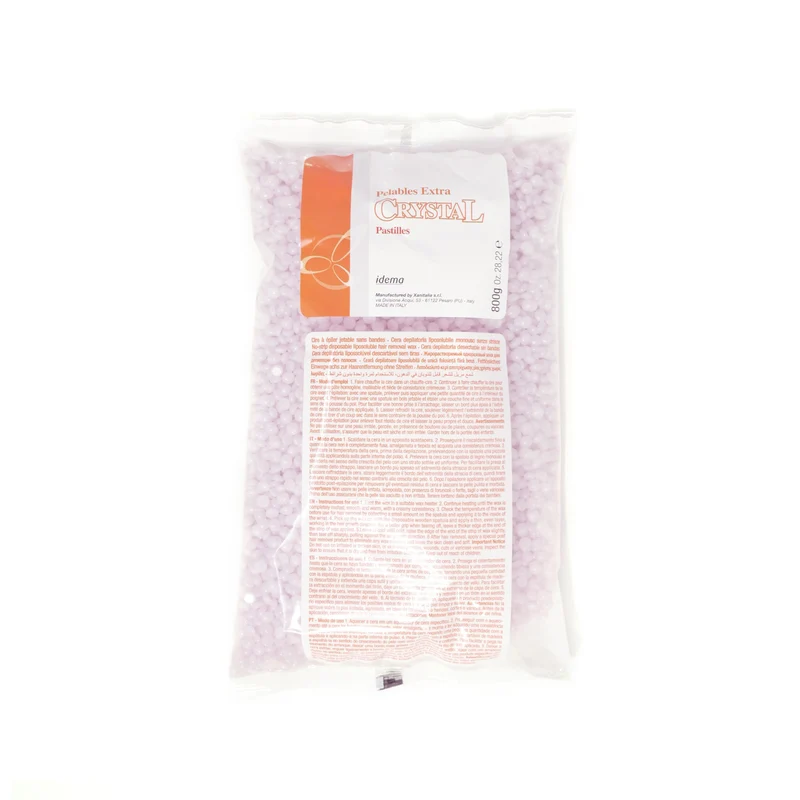 Cera Brasiliana in Perle Senza Colofonia Mauve Jasmine XANITALIA IDEMA