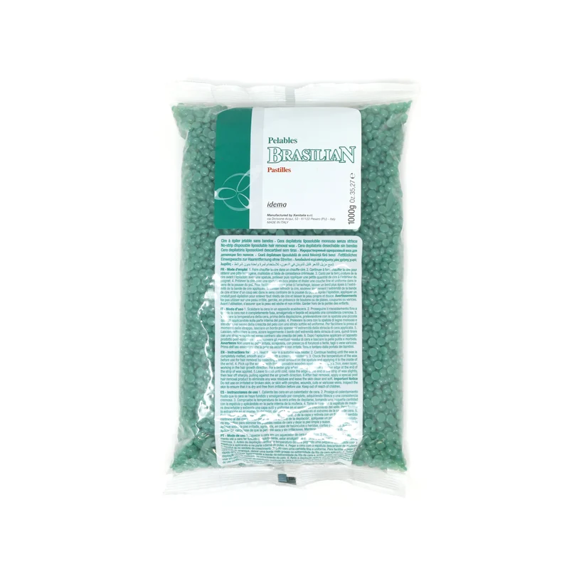 Cera Brasiliana in Perle Clorofilla XANITALIA IDEMA
