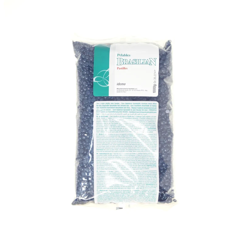 Cera Brasiliana in Perle Azulene XANITALIA IDEMA