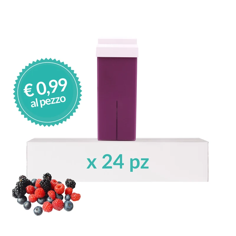 Cera in Cartuccia ai Frutti di Bosco RO.IAL - 24 Pz