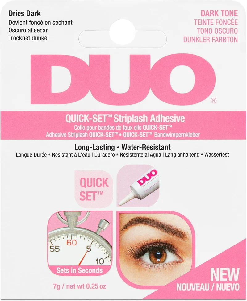 Ardell Duo Colla Ciglia Finte Quick-Set Waterproof Black 7gr