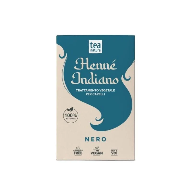 Hennè Indiano Nero Nuova Formula, 100 g - Tea Natura
